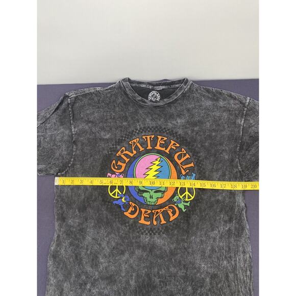 Grateful Dead Steal Your Face Peace Bears 2023 Black Tie Die Large - Picture 6 of 7